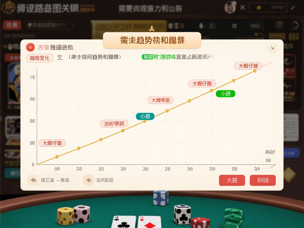 解读路图的关键在于找到趋势和规律，这需要一定的观察