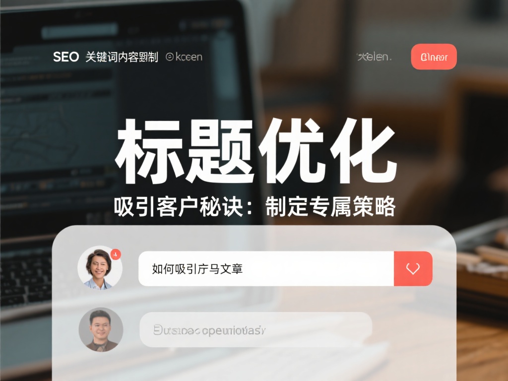 在SEO内容创作中，标题的关键词融入重点在于自然且