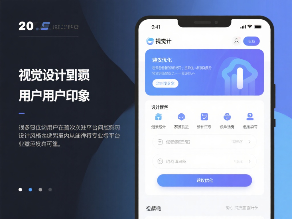 视觉设计直接影响用户的第一印象。很多潜在用户在初次