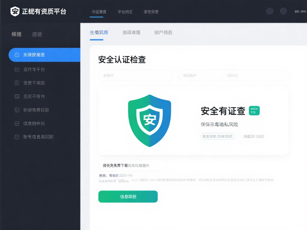 安全认证检查
正规有资质的平台必须具备安全认证，