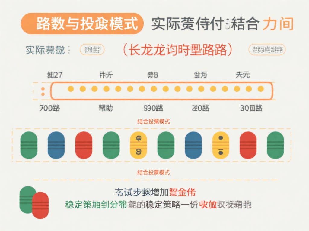 路数与投注模式结合
在实际投入本金之前，跟随某一
