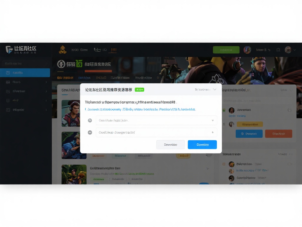 论坛及社区分享推荐：一些有经验的玩家会在游戏论坛里