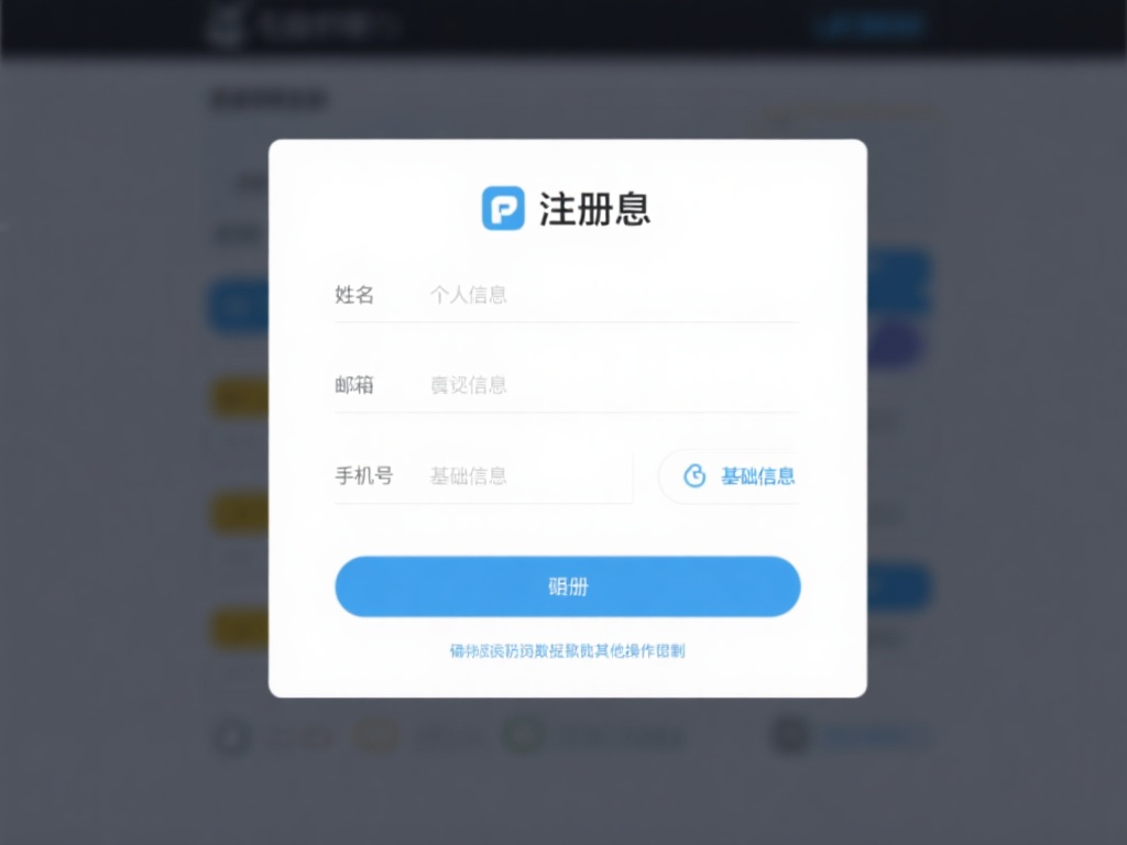 填写个人信息：注册时通常需要填写姓名、邮箱、手机号