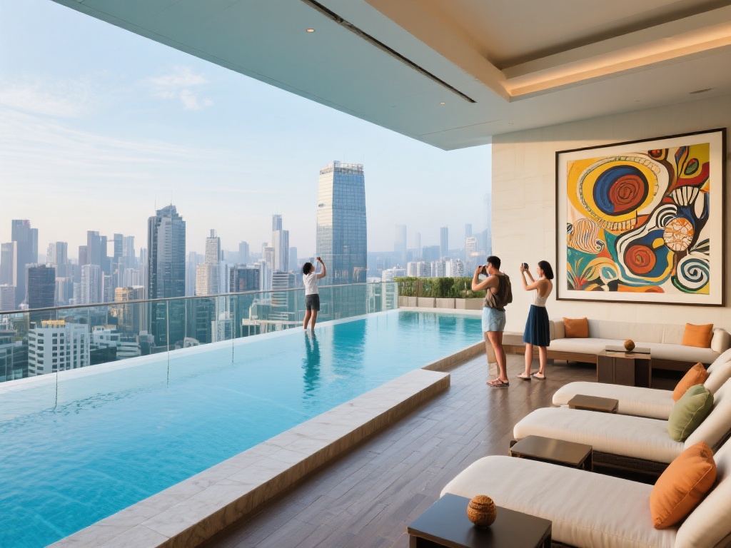 “打造美好记忆:探索百家乐酒店非凡设计与贴心服务” 比如,位于酒店顶层的无边泳池,将城市的繁华与宁静完