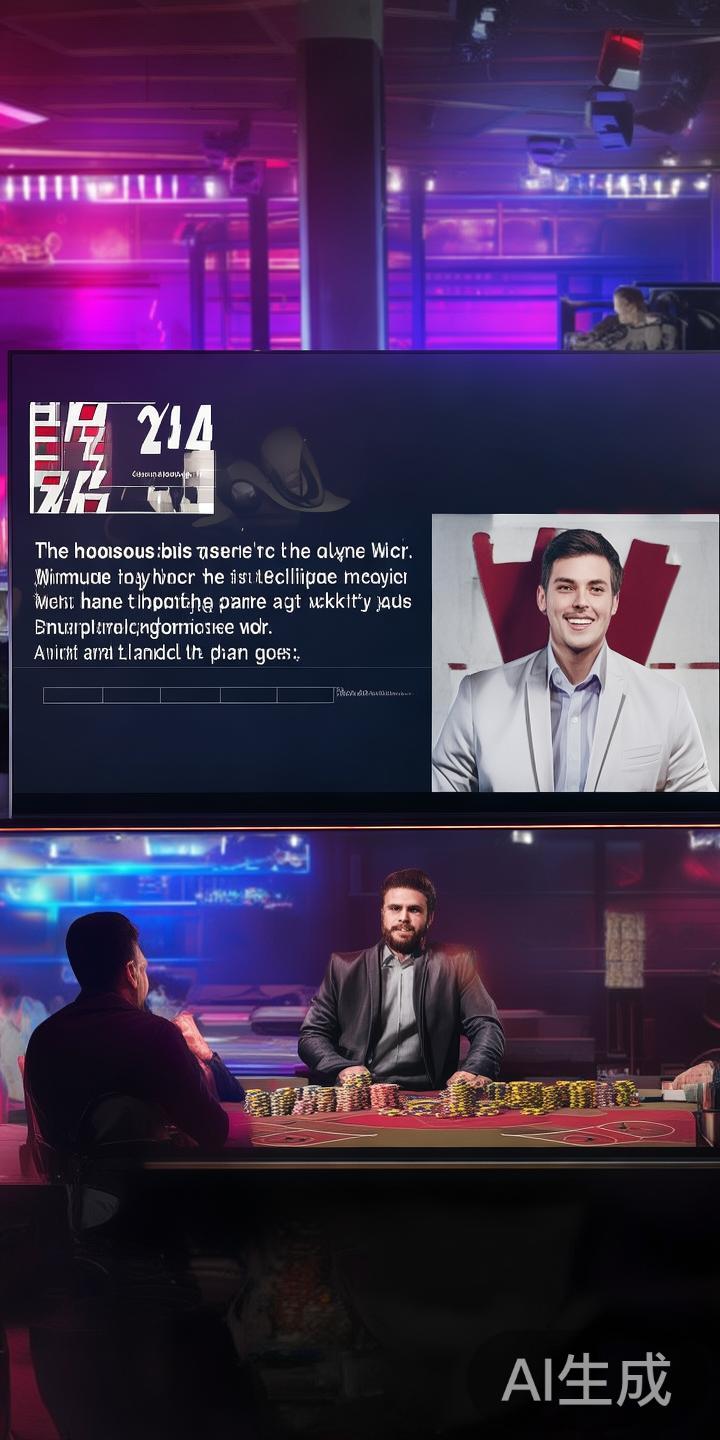 假设一位玩家在观看某真人百家乐视频讲解时，主播介绍